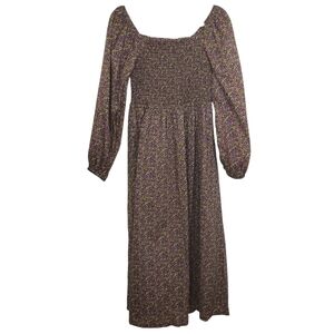 J Crew Daydream Dress Liberty Busy Izzy Ditsy Floral Smocked Milkmaid Small